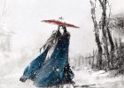 【網(wǎng)絡(luò)美文】雪舞紅塵時(shí)，等君踏雪歸 文/一笑奈何